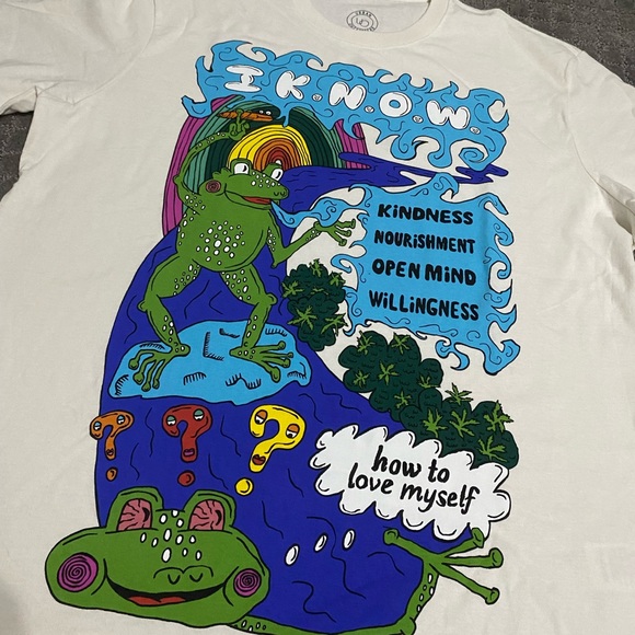 Urban Outfitters Love Yourself Oversized Tee NWT Size XS/S - Picture 6 of 8